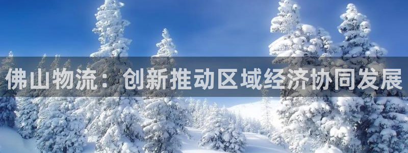 ,优游国际软件总是闪退怎么回事：佛山物流：创新推动区域经济协