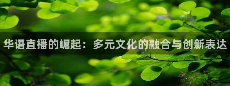 jrkan纬来直播nba：华语直播的崛起：多元文化的融合与创新表达